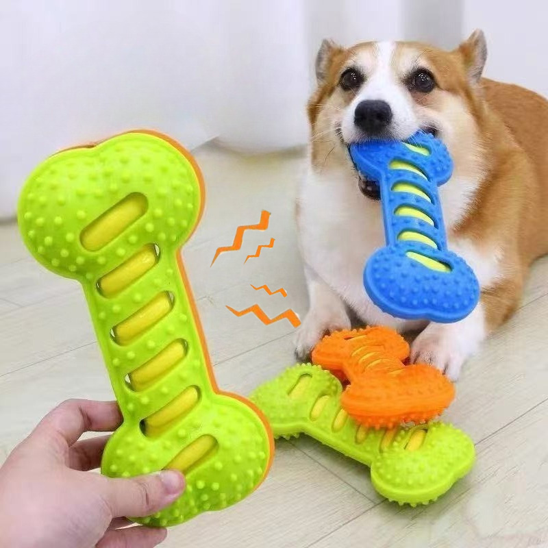Indestructible Dog Chew Toy - Zabawki do żucia dla psów, gumowa