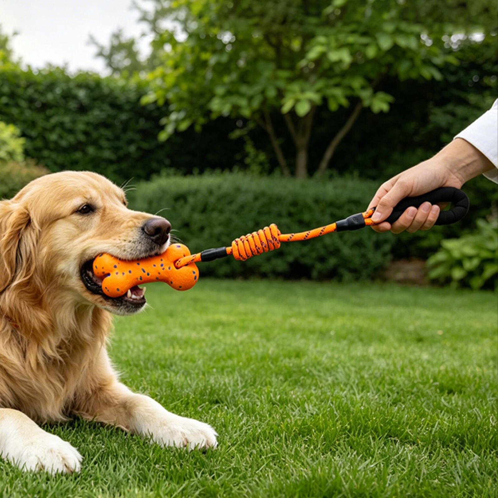 Dog Rope Toy Aggressive Chewers - Zabawki z liny dla psów, interaktywne