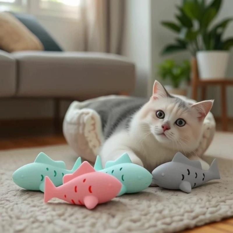 Rubber Treat Dispensing Dog Toy - Interaktywna zabawka dla kotów i psów,