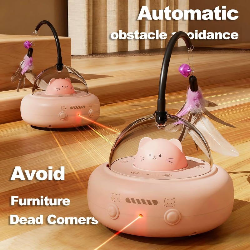 Ciche, interaktywne zabawki dl – Laser Pointer Cat Toy Automatic recenzja i cena