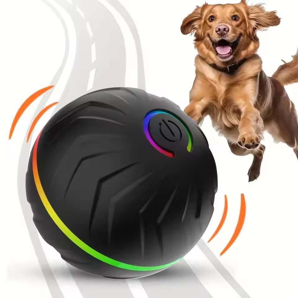 Interaktywne inteligentne zaba – Automatic Moving Dog Ball recenzja i cena