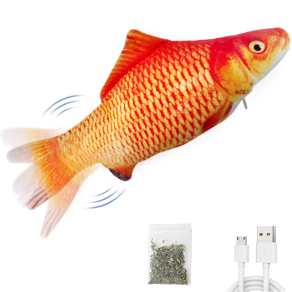 Zabawki dla kotów Ryba Ładowar – Electric Floppy Fish Dog Toy recenzja i cena