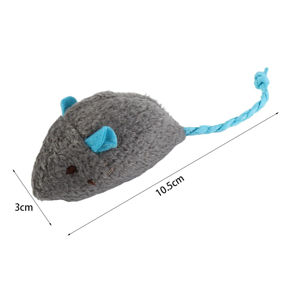 2 szt. Zabawne pluszowe miękki – Catnip Interactive Plush Mouse recenzja i cena