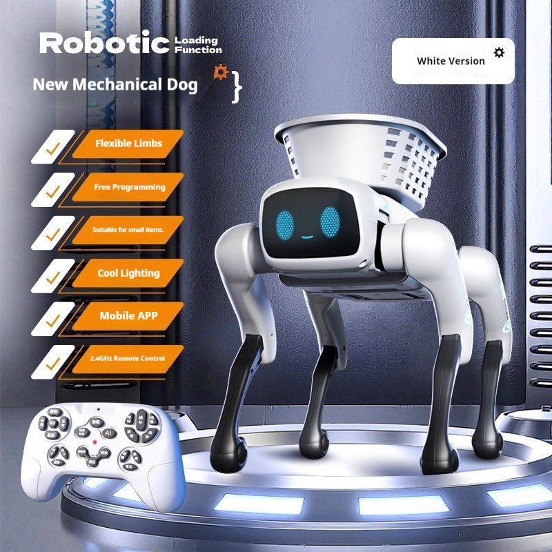 Inteligentny robot-psyk z funk – Interactive Squeaky Plush Dog Toy recenzja i cena