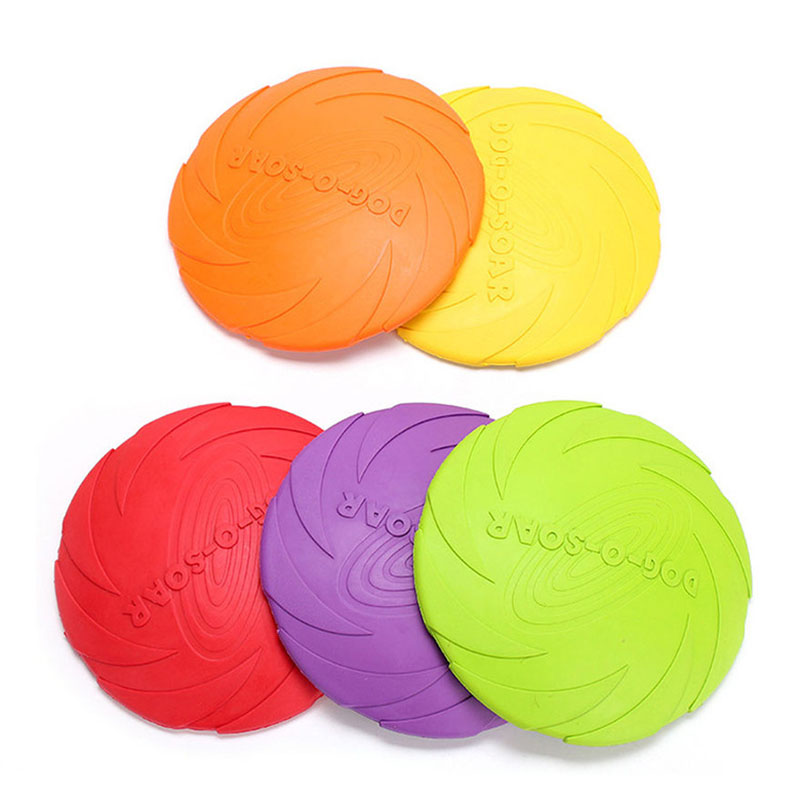 Gumowe latające dyski dla psów – Flying Disc Dog Training Toy recenzja i cena