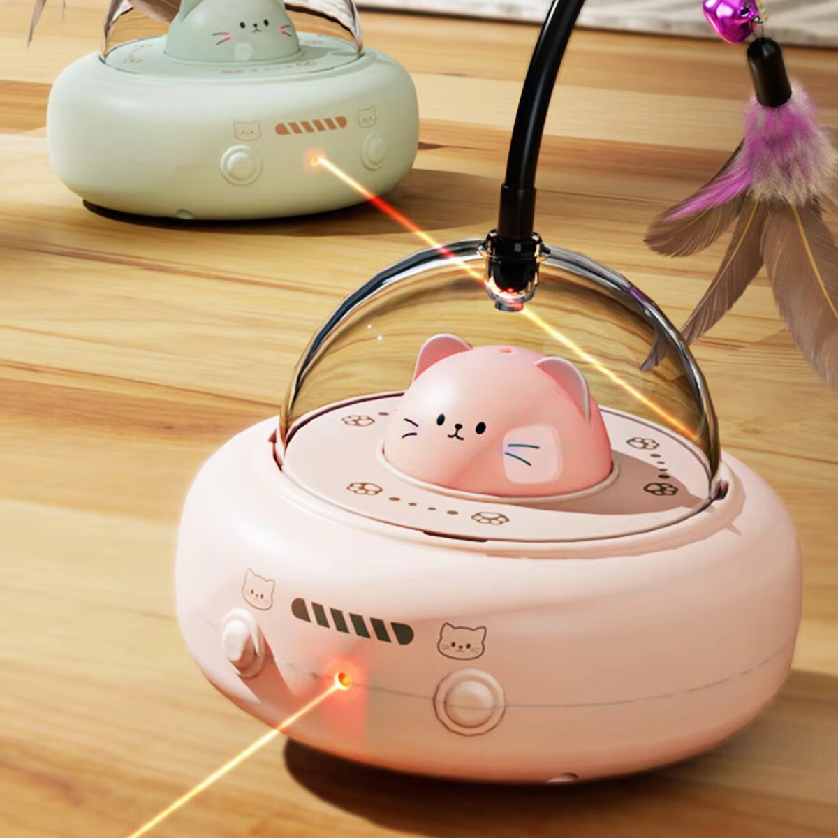 Automatyczny robot do zabawy z – Laser Pointer Cat Toy Automatic recenzja i cena