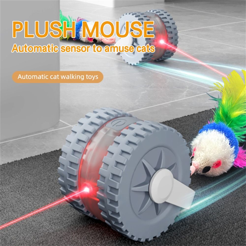 Zabawka dla kota z laserem na  – Laser Pointer Cat Toy Automatic recenzja i cena