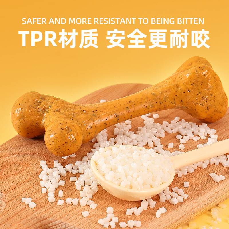 Zabawka dla psa TPR, trwała, o – Teeth Cleaning Dog Chew Bone recenzja i cena