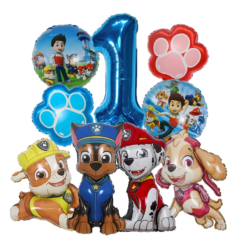 9 szt. Balony foliowe Psi Patr – Dog Toys recenzja i cena