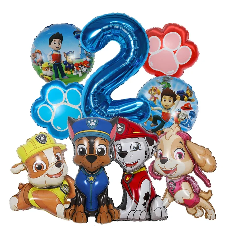 9 szt. Balony foliowe Psi Patr – Dog Toys recenzja i cena