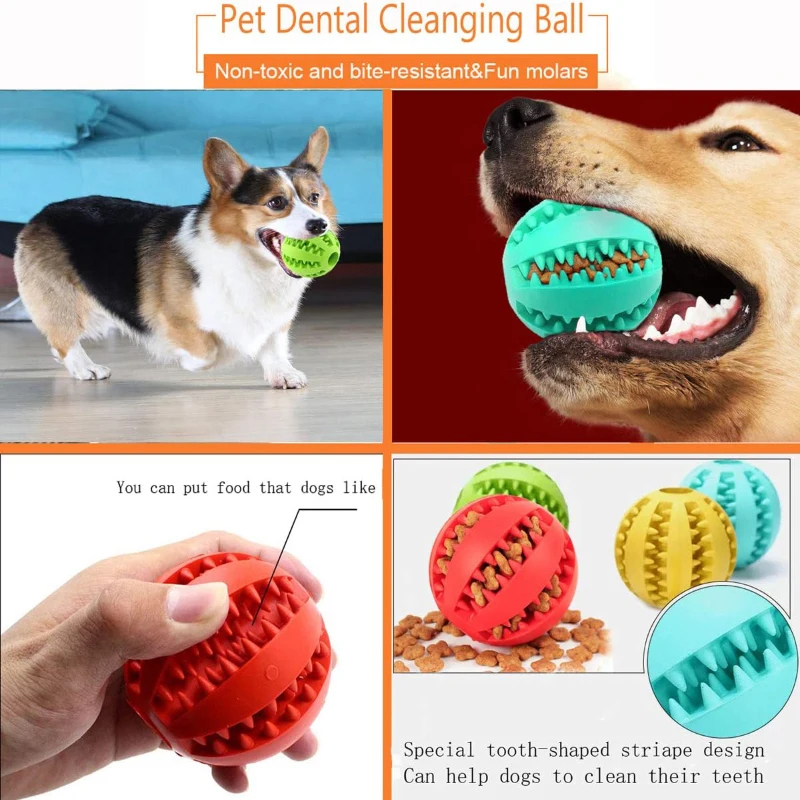 1/2 szt. Piłka dla psa, intera – Indestructible Dog Chew Toy recenzja i cena